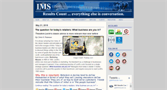 Desktop Screenshot of imsresultscount.com
